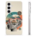 Funda de TPU para Samsung Galaxy S24 - Collage Abstracto