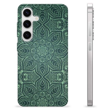 Funda de TPU para Samsung Galaxy S24 - mandala Verde