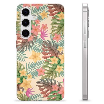 Funda de TPU para Samsung Galaxy S24 - Flores Rosadas