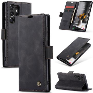 Funda Caseme Serie 013 para Samsung Galaxy S24 Ultra - Estilo Cartera - Negro