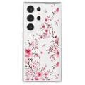 Funda TPU Samsung Galaxy S24 Ultra Fashion - Flores rosas