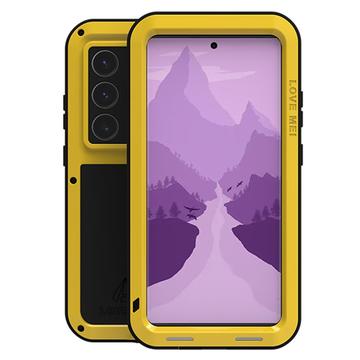 Funda Híbrida Love Mei Powerful para Samsung Galaxy S24 Ultra - Amarillo