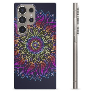 Funda de TPU para Samsung Galaxy S24 Ultra - Mandala Colorida