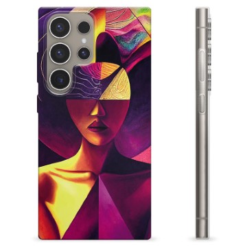 Funda de TPU para Samsung Galaxy S24 Ultra - Retrato Cubista