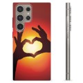 Funda de TPU para Samsung Galaxy S24 Ultra - Silueta del Corazón