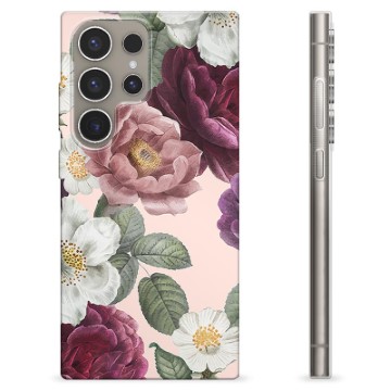 Funda de TPU para Samsung Galaxy S24 Ultra - Flores Románticas