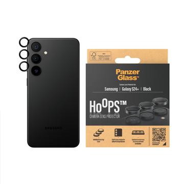 Protector de lente de cámara Samsung Galaxy S24+ PanzerGlass Hoops - Negro