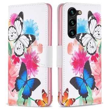 Funda Cartera Wonder Series para Samsung Galaxy S24+ - Mariposas