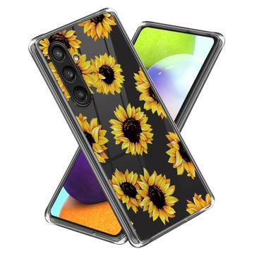 Carcasa de TPU Stylish Ultra Fina para Samsung Galaxy S24+ - Girasoles