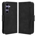 Funda tipo billetera con tarjetero para Samsung Galaxy S25 - Negra