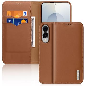 Funda de Cuero Dux Ducis Hivo para Samsung Galaxy S25 Edge - Estilo Cartera