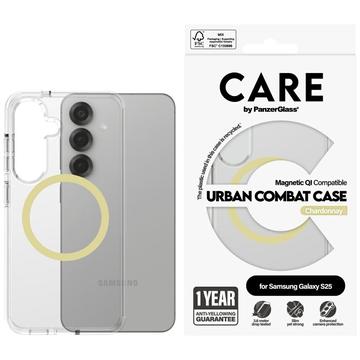 Funda PanzerGlass Care Urban Combat para Samsung Galaxy S25 - Compatible con MagSafe