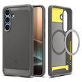 Carcasa de TPU Spigen Rugged Armor Mag para Samsung Galaxy S25 - Gris