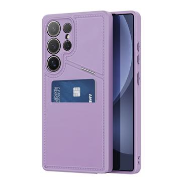 Funda magnética Samsung Galaxy S25 Ultra Dux Ducis Rafi II con soporte y ranuras para tarjetas