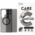 Funda PanzerGlass Care Smokey Urban Combat para Samsung Galaxy S25 Ultra - Compatible con MagSafe - Negro transparente