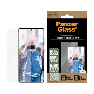 Protector de Pantalla PanzerGlass Ultra-Wide Fit para Samsung Galaxy S25 Ultra - 9H