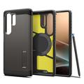 Carcasa Spigen Tough Armor Mag para Samsung Galaxy S25 Ultra - Plomizo