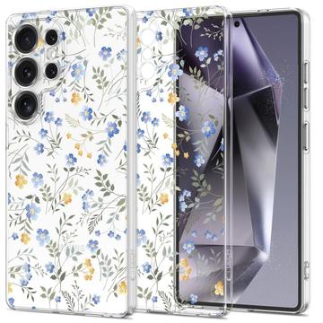 Carcasa de TPU Tech-Protect FlexAir para Samsung Galaxy S25 Ultra - Flores de primavera