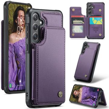 Funda Samsung Galaxy S25+ Caseme C22 RFID Card Wallet - Morado