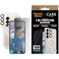 Samsung Galaxy S25+ PanzerGlass Care Flagship Paquete de privacidad 3 en 1 - Transparente