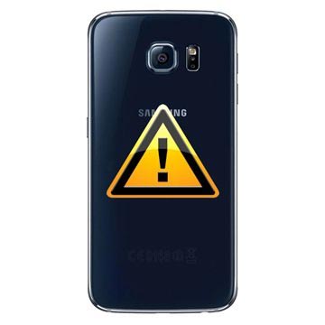 Reparación Tapa de Batería para Samsung Galaxy S6 - Negro