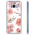 Funda Híbrida para Samsung Galaxy S8 - Flores Rosadas