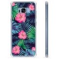 Funda Híbrida para Samsung Galaxy S8 - Flores Tropicales