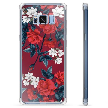 Funda Híbrida para Samsung Galaxy S8 - Flores Vintage