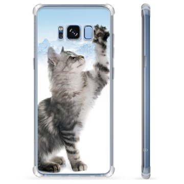 Funda Híbrida para Samsung Galaxy S8+ - Gato