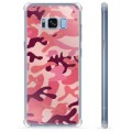 Funda Híbrida para Samsung Galaxy S8+ - Camuflaje Rosa