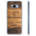 Funda Híbrida para Samsung Galaxy S8+ - Madera