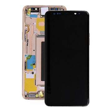 Carcasa Frontal & Pantalla LCD GH97-21696E para Samsung Galaxy S9 - Dorado