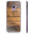 Funda Híbrida para Samsung Galaxy S9 - Madera