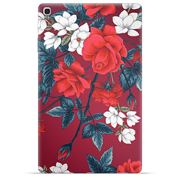 Funda de TPU para Samsung Galaxy Tab A 10.1 (2019) - Flores Vintage