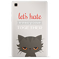 Funda de TPU para Samsung Galaxy Tab A7 10.4 (2020) - Gato Enfadado