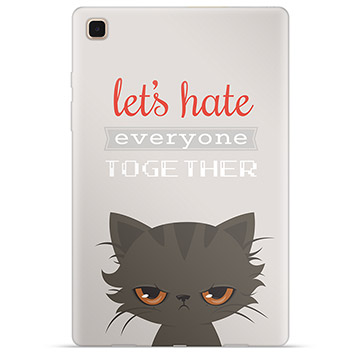 Funda de TPU para Samsung Galaxy Tab A7 10.4 (2020) - Gato Enfadado