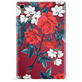 Funda de TPU para Samsung Galaxy Tab A7 10.4 (2020) - Flores Vintage