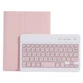 Funda con Teclado Bluetooth para Samsung Galaxy Tab A9 - Rosa