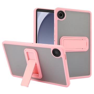 Funda híbrida antigolpes Samsung Galaxy Tab A9 con soporte - Rosa