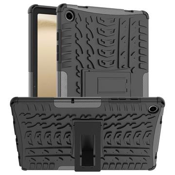 Antideslizante Funda Híbrida con Soporte para Samsung Galaxy Tab A9+ - Negro