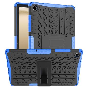 Antideslizante Funda Híbrida con Soporte para Samsung Galaxy Tab A9+ - Azul / Negro