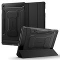 Funda con Tapa Spigen Rugged Armor Pro para Samsung Galaxy Tab S9 FE - Negro