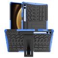 Antideslizante Funda Híbrida con Soporte para Samsung Galaxy Tab S9 FE+ - Azul / Negro