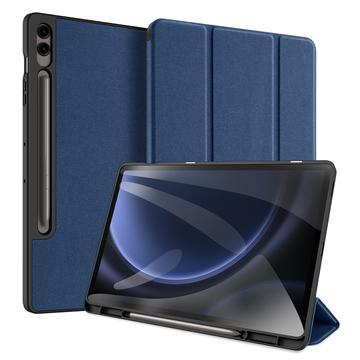 Funda tipo Folio Inteligente Dux Ducis Domo para Samsung Galaxy Tab S9 FE+ (Embalaje abierta - Excelente) - Azul