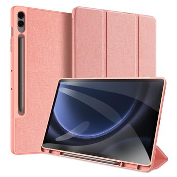 Funda tipo Folio Inteligente Dux Ducis Domo para Samsung Galaxy Tab S9 FE+ - Rosa