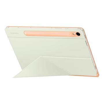 Funda Smart Book Cover EF-BX710POEGWW para Samsung Galaxy Tab S9/S9 FE - Blanco / Naranja