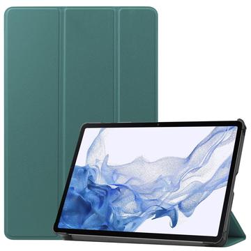 Funda Inteligente de Tres Pliegues para Samsung Galaxy Tab S9 - Verde