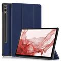 Funda Inteligente de Tres Pliegues para Samsung Galaxy Tab S9+ - Azul