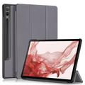 Funda Inteligente de Tres Pliegues para Samsung Galaxy Tab S9+ - Gris