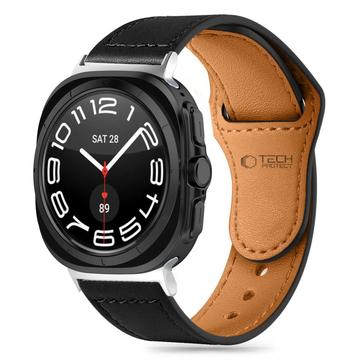 Correa de piel Samsung Galaxy Watch Ultra Tech-Protect Fit - 47mm - Negro